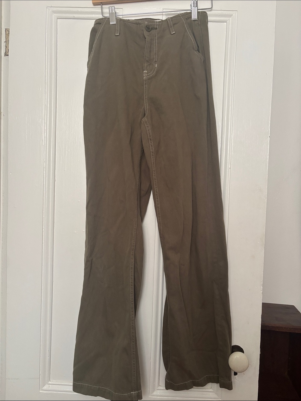 Reformation High Rise Relaxed Twill Pants